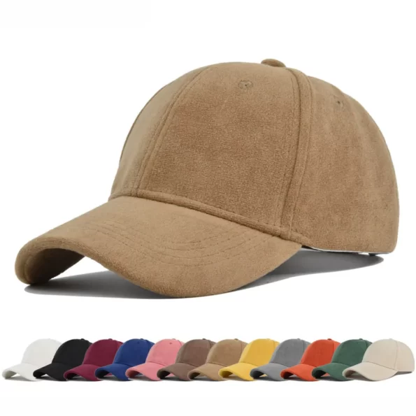 Fashion-Suede-Baseball-Caps-For-Men-Women-Autumn-Winter-Solid-Retro-Snapback-Hip-Hop-Hat-Unisex