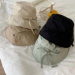 Korean-Ins-Lace-up-Fisherman-Hat-Women-Ins-Blogger-Lightweight-Windbreak-Rope-Sunshade-Basin-Hat-Sun