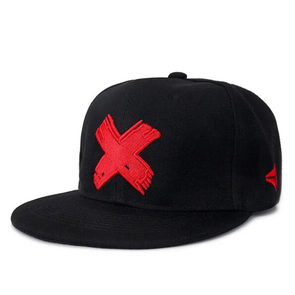 Letter-X-Snapback-Caps-Hip-Hop-Male-Bone-Baseball-Cap-Adult-Men-Women-Hat-Female-Band