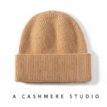 MERRILAMB-High-Quality-100-Cashmere-Knitted-Hat-for-Women-and-Men-Casual-Beanie-Hat-Cap-Winter