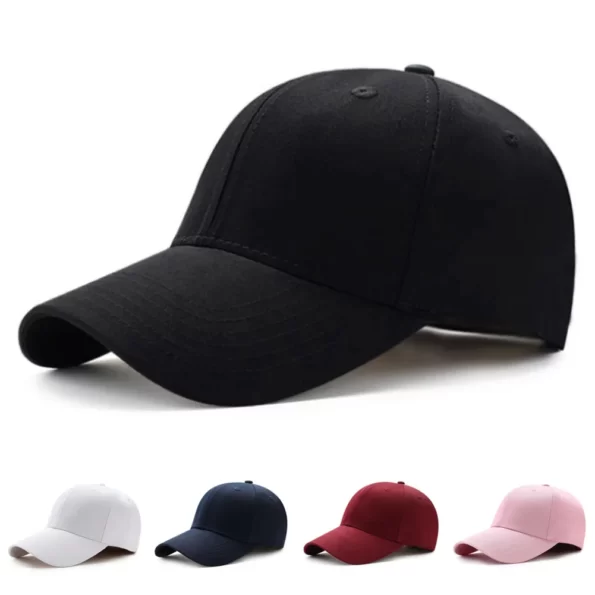 Unisex-Hat-Plain-Curved-Sun-Visor-Hat-Outdoor-Dustproof-Baseball-Cap-Solid-Color-Fashion-Adjustable-Leisure