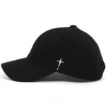 Unisex-Simple-Black-Baseball-Cap-Solid-Color-Golf-Hat-Cotton-Snapback-Caps-Casquette-Hats-Casual-Hip